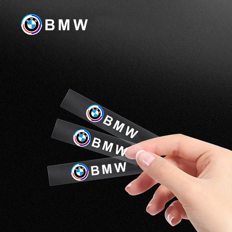 YMZP2 5/10pcs Car Creative Stickers Interior Decoration Decal Emblem For BMW 50th Anniversary E46 E90 F10 F30 G20 X1 X3 X5 Performance