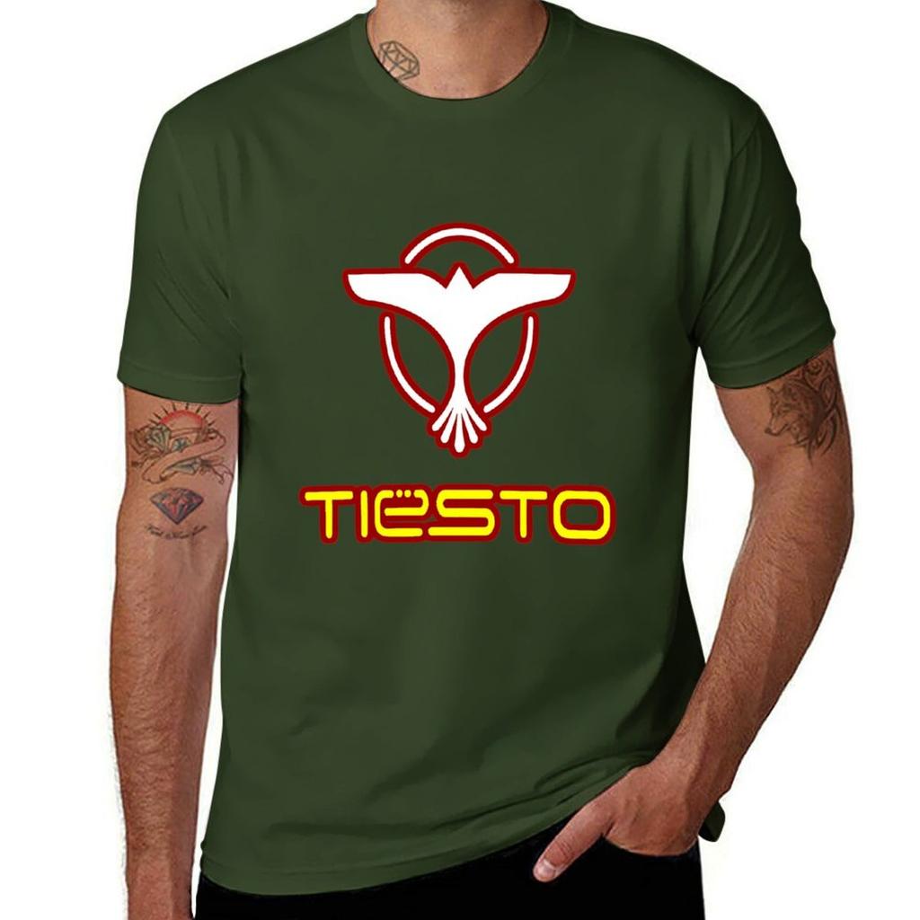 Best dj favorite tiesto logos is the best T-Shirt new edition oversized Blouse men workout shirt