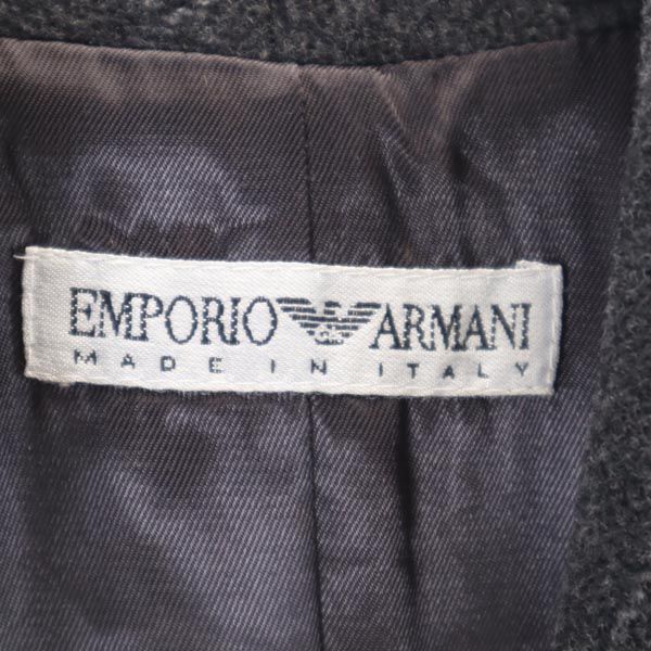 Emporio Armani Made in Italy Cashmere Blend coat 38 gray Women Used