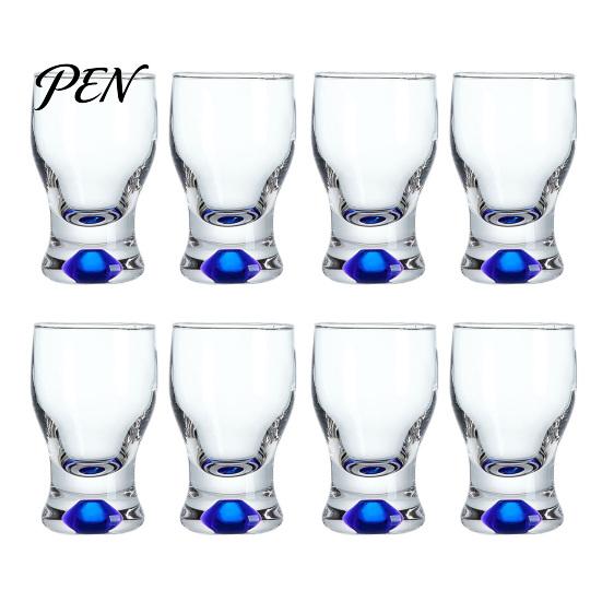 Entertaining And Hosting Barware Mini Snifter Glass with Ergonomic Weighted Base, Crystal Clear Tasting Mixed Drink Serving Cups Glasses, Comfortable