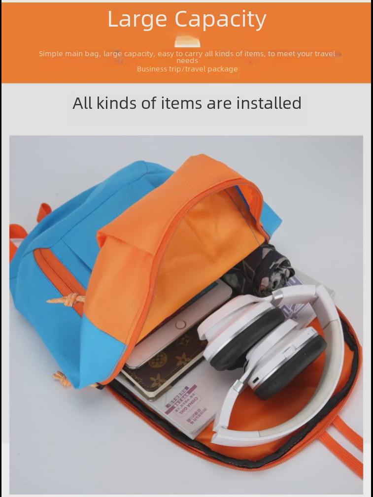 Men's Outdoor Sports & Travel Backpack – Lightweight, Small, for Mountaineering, School, & Leisure Activities.