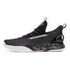 Anta KT4 KT Cushioning Slip Resistant Low Top Basketball Shoes Men's Black White 11921601-3