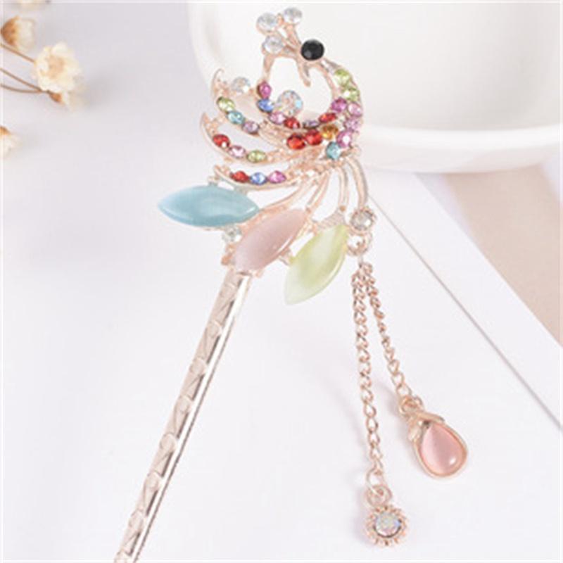 Hairpin Hairpin Updo Hair Accessories Ethnic Style Hair Clasp Alloy