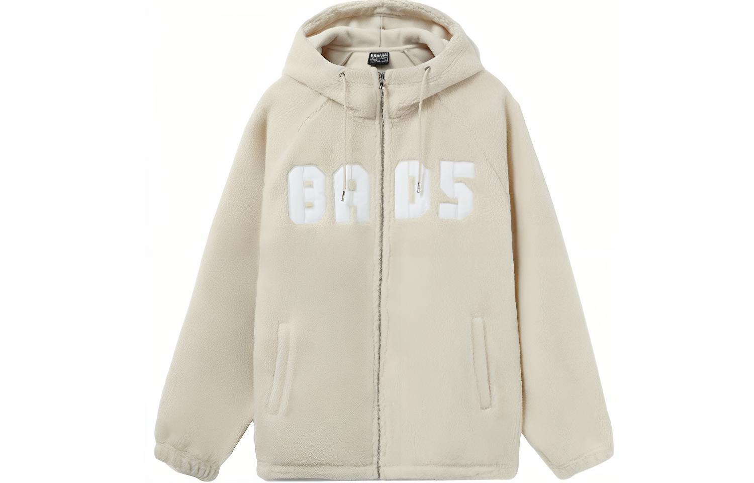 Li Ning Basketball Collection, Anti Five BADFIVE Fleece Lined Loose Fit Knitted Fabric Zippers Jacket Men s Dusty Khaki AFDR733-4 XXL