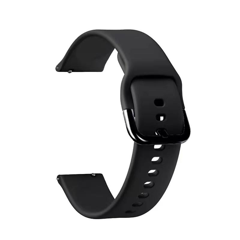 For Samsung Galaxy Active 2 40mm 44mm Smartklokkereim Silikon 20mm Sportsarmbånd For Galaxy Watch 42mm/3 41mm/Gear S2 Reim