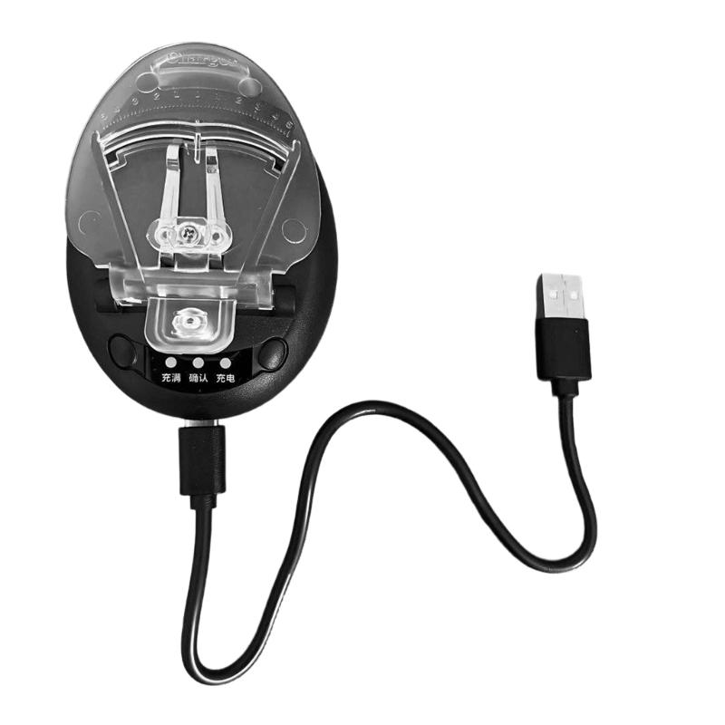 Portable Travel Charger Dock Station For 4.2V Lithium Batteries Intelligent  LED Display And Auto Stop Function