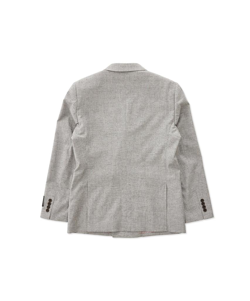 Stco [Summer] Italy Marlane Wool & Linen Double-Breasted Jacket_Grey (Classic Fit)_Ssjub92Dtg