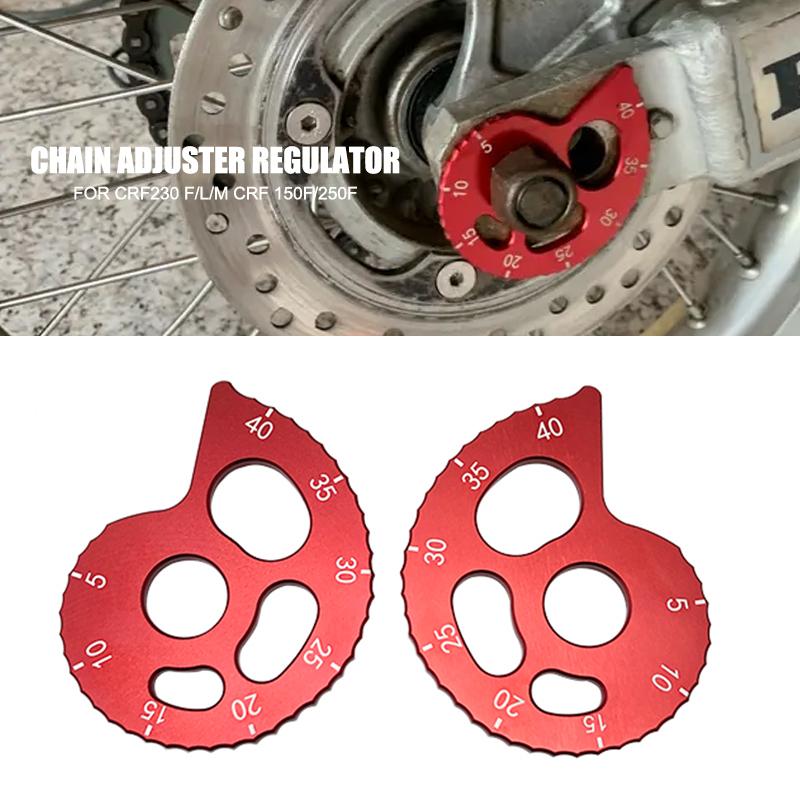 Fit For HONDA CRF150F CRF 230F 230L Aluminum Chain Guide Adjuster Regulator Kit CRM250 AR XLR250R XR 250R 250L XR400R XR 600R