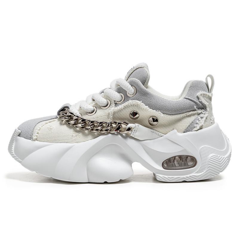 Luxury New Fashion Trend Casual Canvas Shoes 2024 Men's Thick Sole Comfortable Youth Student Sports Shoes Men's Vulcanize Shoes