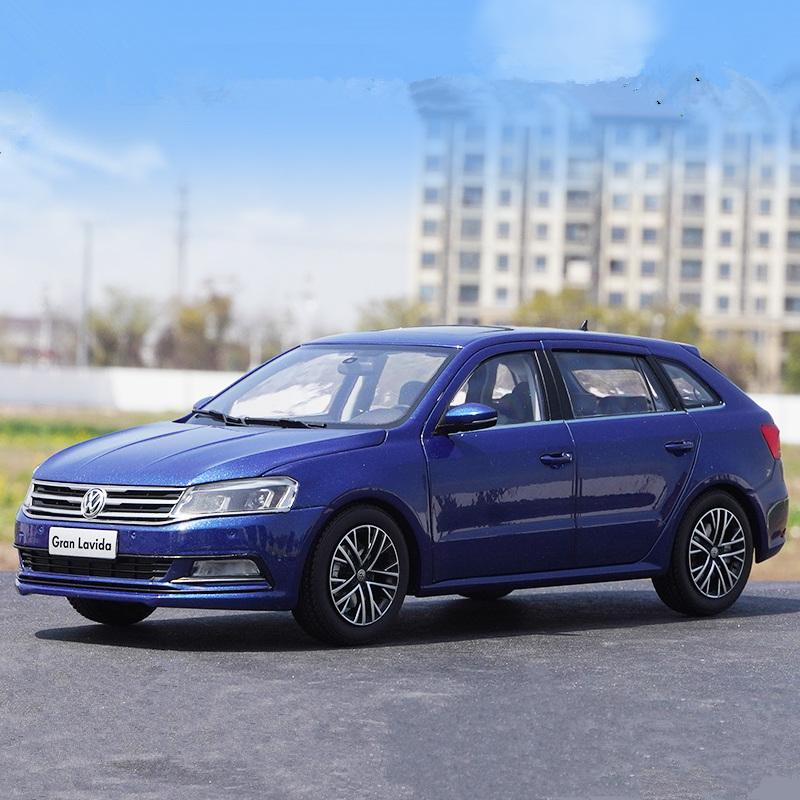 TCFJN1 1:18 VW Gran Lavida Alloy Car Model Diecast Metal Hatchback Vehicle Car Model High Simulation Collection Kid Toy Gift Decoration