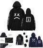 Lil Peep Sad Face Sweatshirt Cozy Cotton Unisex Pullover For Boys And Girls