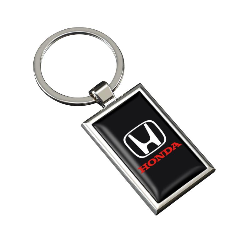 1Pcs Car Keychain Pendant Keyring Ornaments Auto Accessories For Honda Civic FIT Accord Prelude CRV 5th City CRZ CRX Jazz HRV LK6