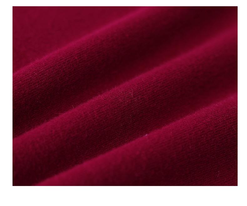 2024 Women's Winter Fleece Layered Look Sweater: Cozy Thick Base Top for Middle-Aged & Elderly