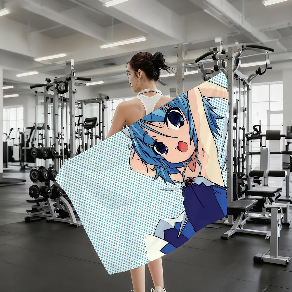 Singer G-goreshit Anime girl cute Towel Quick Drying Beach Towels Are Suitable For Swimming Pools Camping Yoga And The Gym