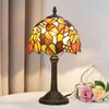 Beautiful Vintage Style Table Lamp Multi-Color Vintage Bedside Table Desk Lamp 8 Inch Wide Reading Light Decor