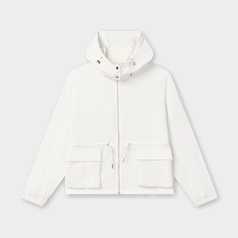 FILA Women s 2025 Summer Casual Hooded Woven Jacket XL