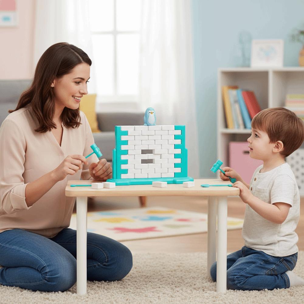 Thinking Training Ice Breaker Trap Mini Fun Interactive Board Game Balance Blocks  Family Party