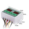 1pc Dual Temperature Controller ST3012 Digital Thermostat 12V 24V 220V Thermal For Heating Cooling Systems