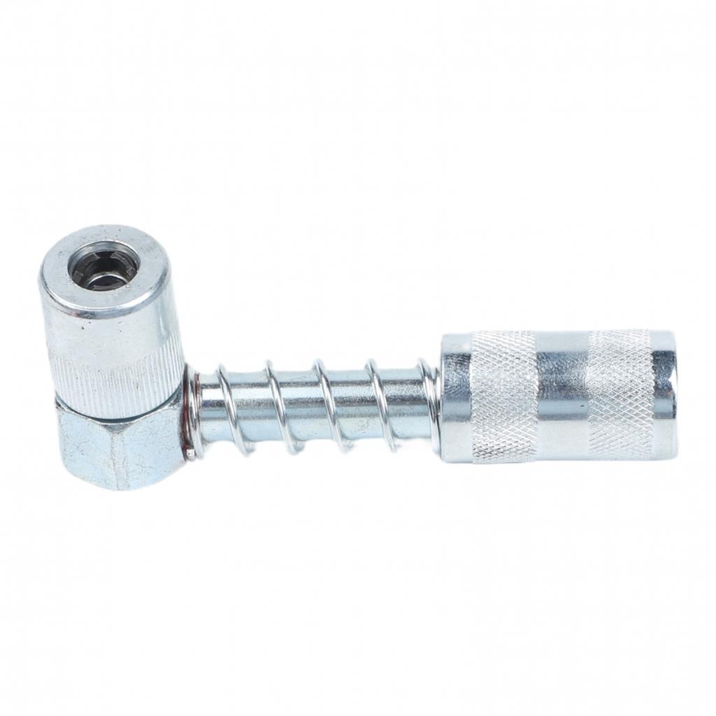 Carbon Steel Construction 90 Degree Tool Grease Coupler Adapter