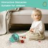 LED Dancing Funny Jellyfish Toy Smart Obstacle Avoidance Interactive Moving Toy Education Toddler Jellyfish Toy for Kids Gift