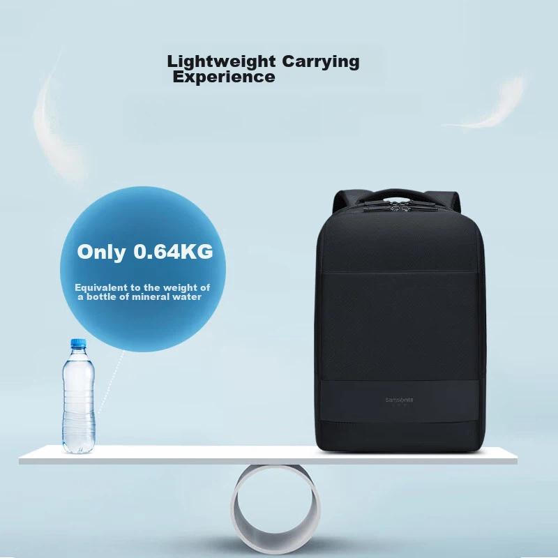 Samsonite [Valentine's Day Gift] Business Commute Backpack for Men, Large Capacity Travel Laptop Bag, Huawei Computer Bag, 16 Inch