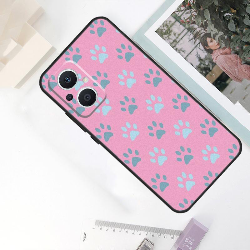 

Cat Dog Paw Design Case For OPPO Reno 10 Pro 11 F 8T 4Z 5Z 4 5 6 7 8 Lite OPPO Find X5 X6 Pro X2 X3 Lite Cover OPPO Reno10 Pro