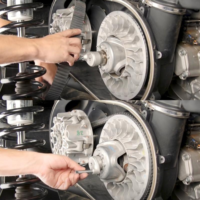 Reliable Belt Disassembly Tool Belt Removal Tool Aluminum Belt Disassembly for Sand Vehicles Ensures Safety & Accuracy