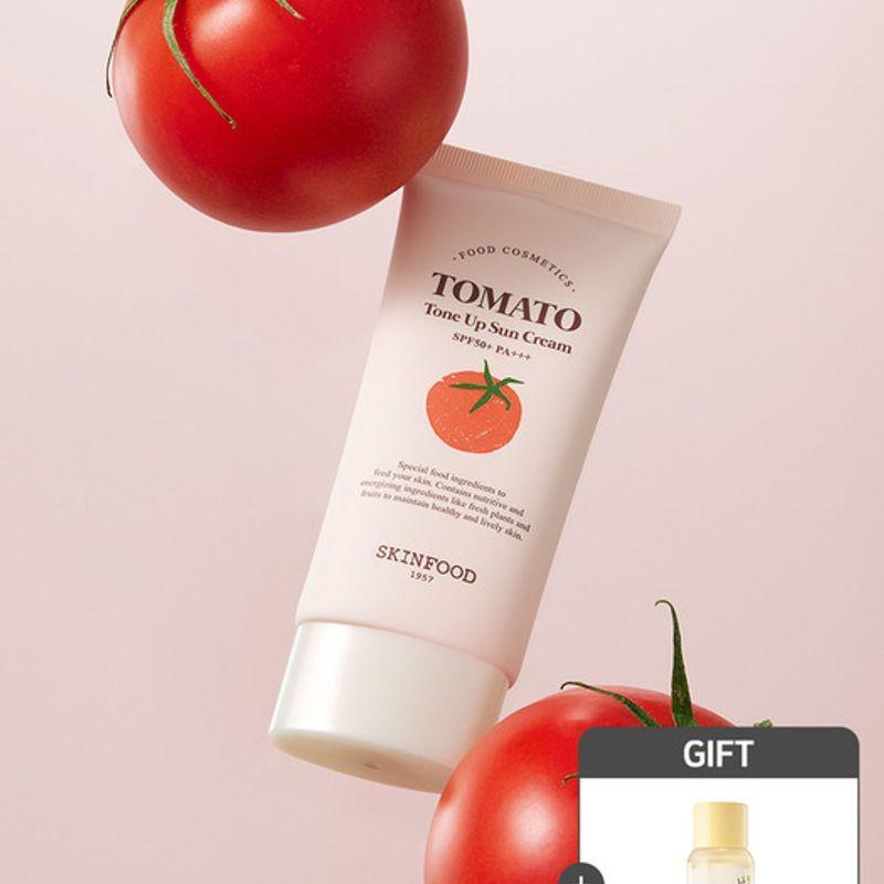[Бесплатно: очищающее масло Naju Pear Deep Cleansing Oil 30 мл] 2 x 50 мл солнцезащитных кремов Tomato Tone-Up