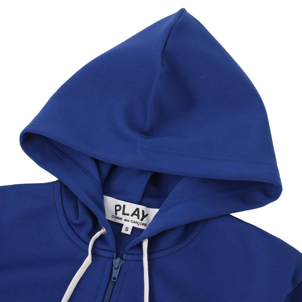 PLAY COMME des GARCONS HOODIE PLAY COMME des GARCONS Hoodie Sweatshirt Full Zip T172 Cream L [Item]