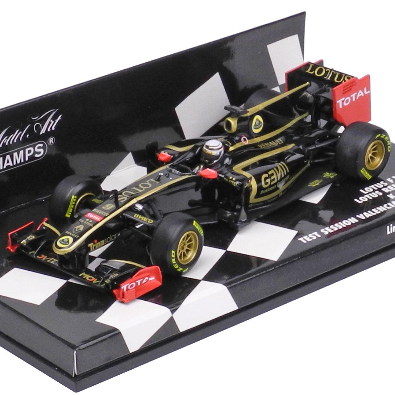 

Тестовая сессия Minichamps Lotus Renault R30 Valencia 2012 г. Готовый продукт 1/43 чёрный