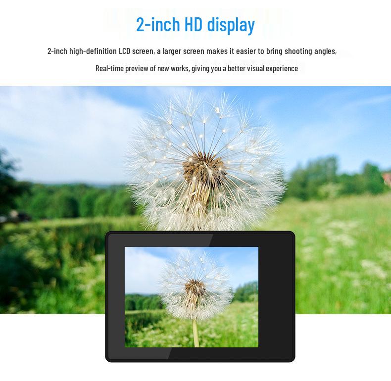 4K WiFi Action Camera with Remote Control for Diving and Outdoor Use