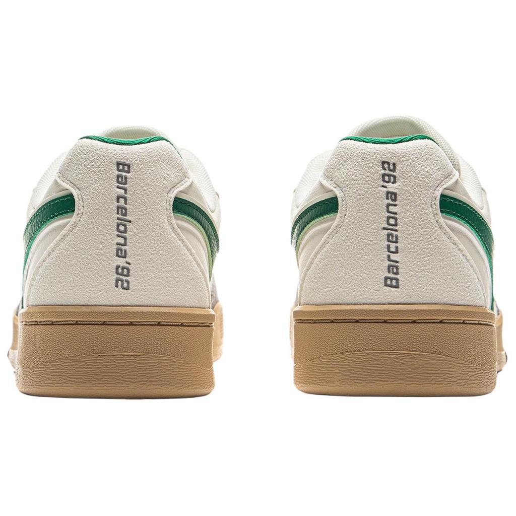 Li Ning Zheng Rong 92S Extreme Sports Skateboarding Professional Low Top Skate Shoes Men sneaker White Green Gray AEPV081-3