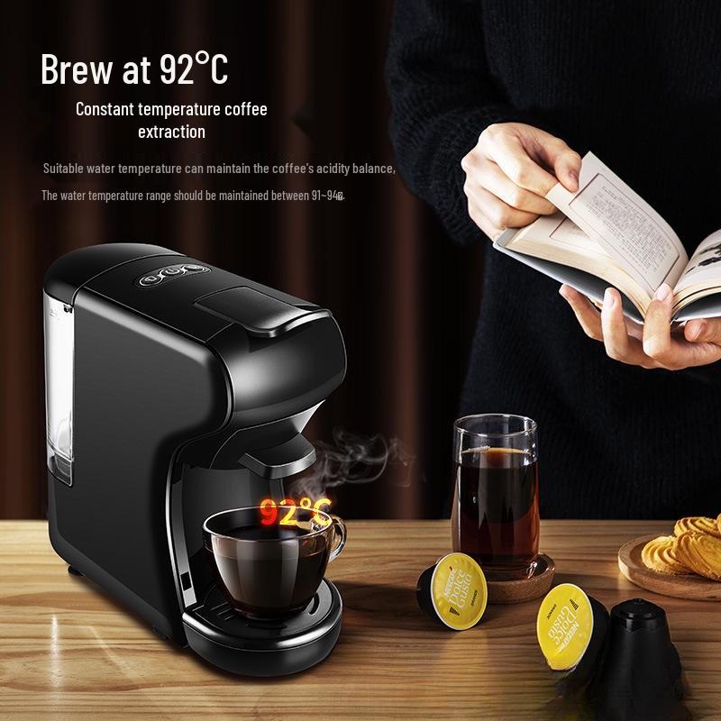 Italienische Kapselkaffeemaschine: Tragbare 19-Bar Espressomaschine für Zuhause und Büro