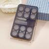 6 Pairs/Set With Tweezer Stick Contact Lens Case Soak Container Travel Case Lenses Box  Beauty Pupil