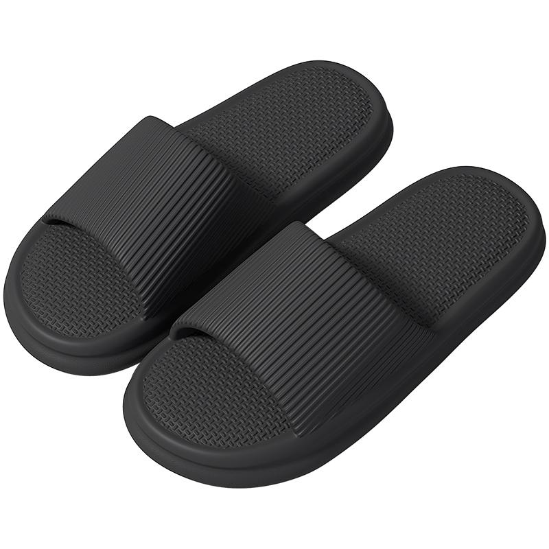 

Men s slippers men s summer new indoor home platform bathroom non-slip sandals women s 36-37 [Recommended 35-36 feet]