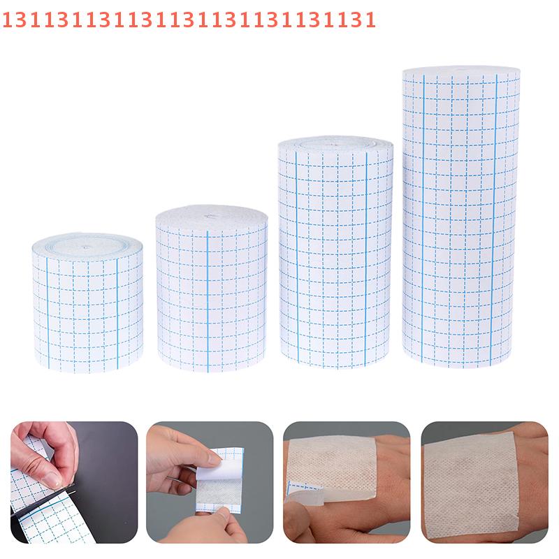 1 Roll Non-woven Medical Bandage Sterilized Wound Repair Film Dressing Breathable Adhesive Skin Bandage Tape Plaster Sticker