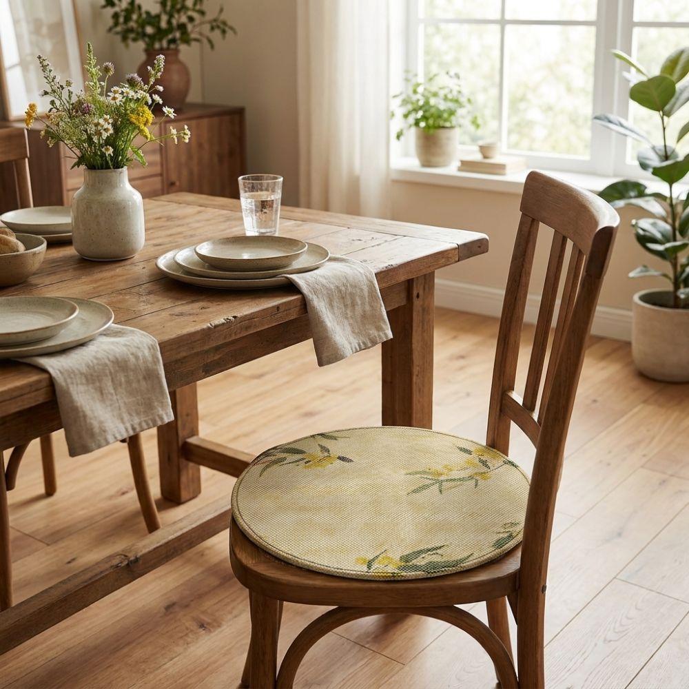 Chinese Style Tatami Mat Thickened Chair Cushion Removable Chair Mat Restaurant