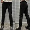 Slim-fitting Black Trousers, Thin and Versatile European Spring and Summer High-quality Light Luxury Business Pants, Men's Casual Trousers