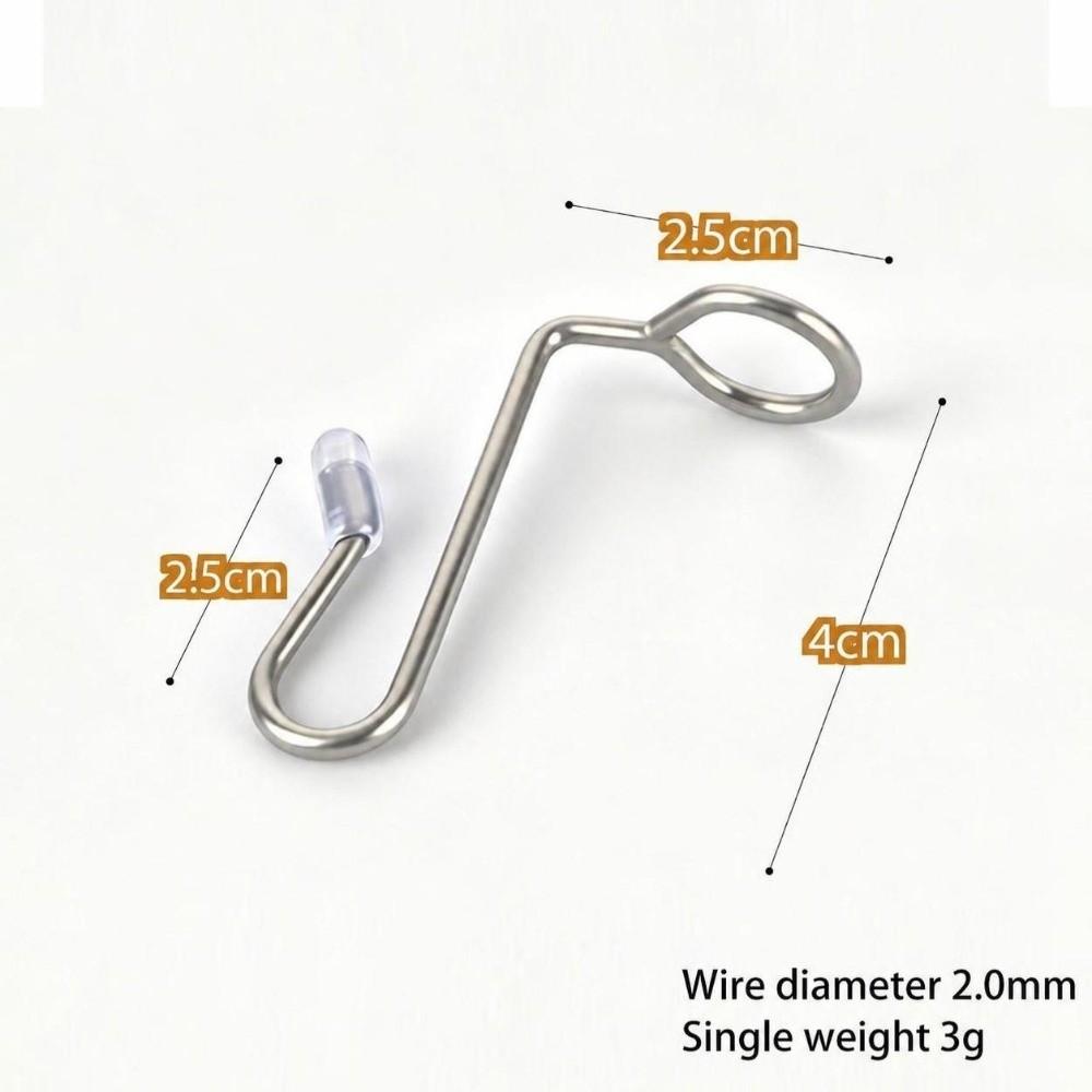 10Pcs Metal Hanger Connector Hooks Multi Layer Space Saving Clothing Hanger Hooks Closet Organizer Hooks
