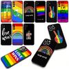 Gay Lesbian LGBT Rainbow Pride Phone Cover Case for Samsung Galaxy S25 S24 S22 S23 FE Ultra Plus A56 A05 A06 A15 A16 A55 S7 Edge