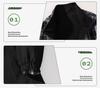 Men's Casual Double-Sided Plaid Patchwork Jacket - Stand Collar, Versatile Spring/Autumn Outerwear in American and Japanese Style