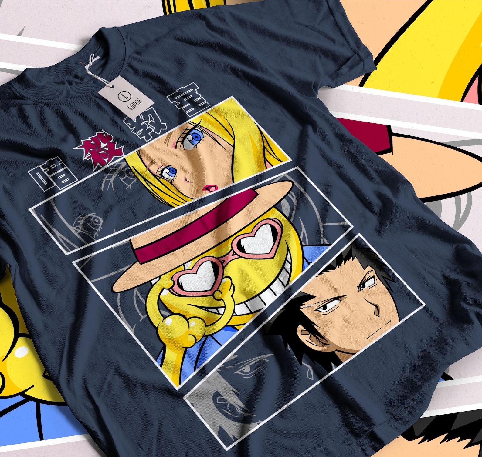 Koro Sensei Shirt -assassination classroom shirt,assassination classroom tshirt,anime shirt,korosensei shirt,koro sensei tshirt 3XL