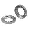 2pcs Burrs Replacement for Rancilio Coffee Grinder 50MM Diameter Stainless Steel 3 Hole Burr Set