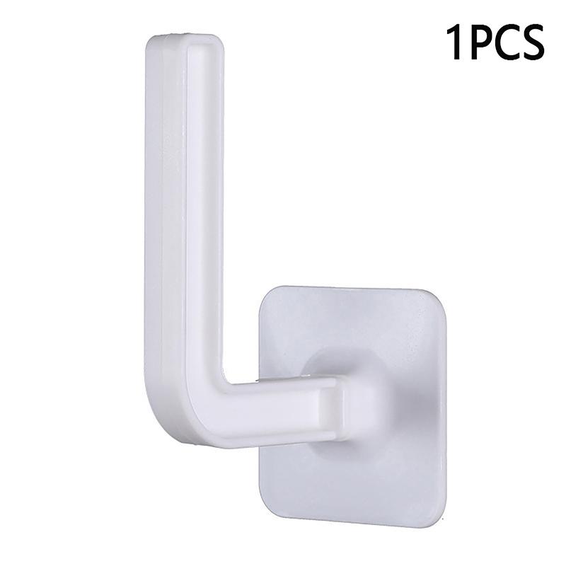 

Г-образные крючки, не пробивающие пластик, крючки за дверью, самоклеящиеся, многофункциональные, для подвешивания, для кухни, ванной, для хранения инструментов 1PCS