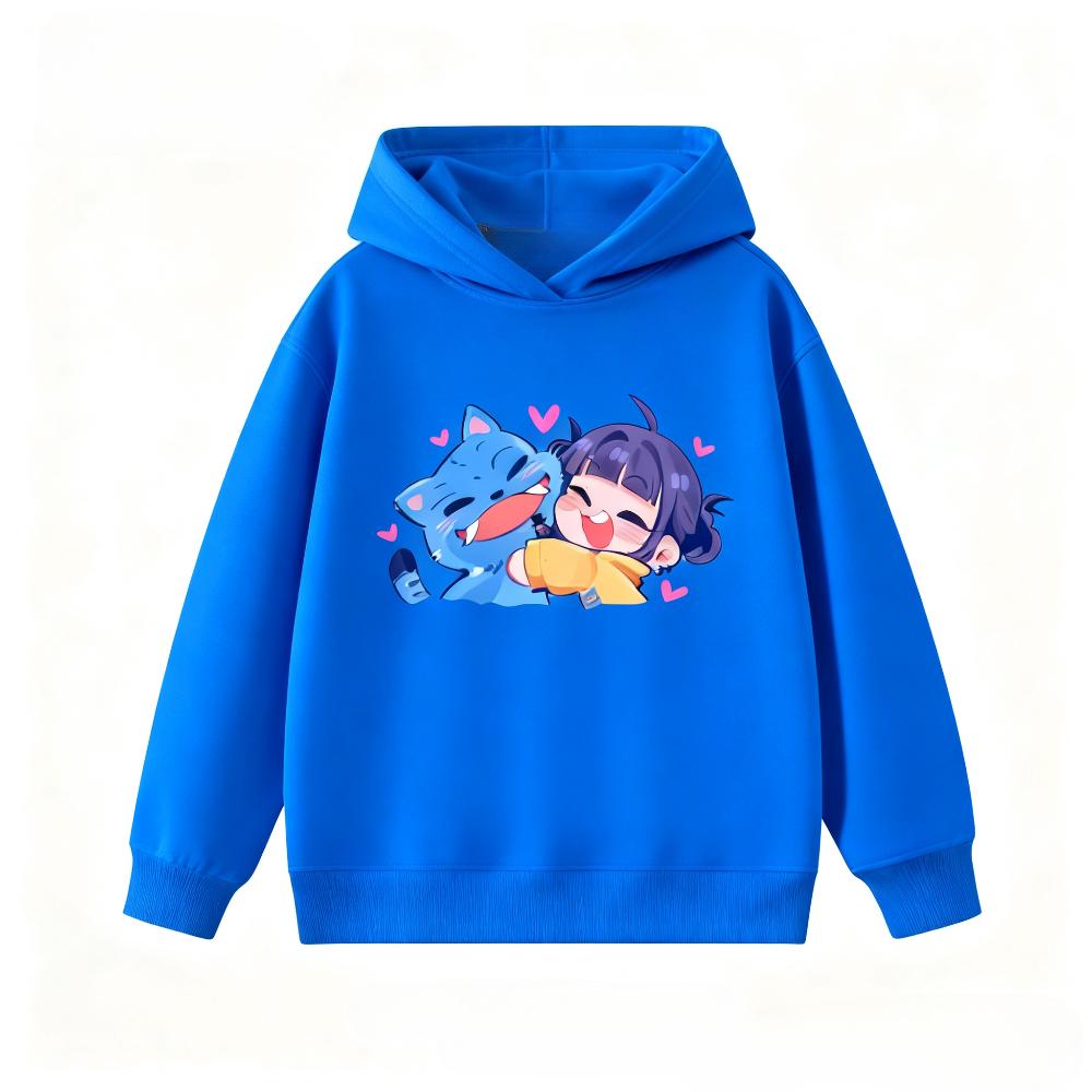 Korean Popular Kpop Demon Hunter Children's Sweatshirt Boys and Girls Clothing Autumn and Winter Warm Children's Hoodie