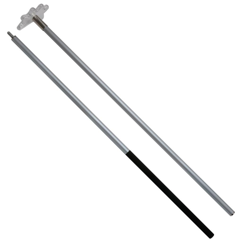 Off Brand Billiards Bridge Fiberglass with Acrylic Cue, 2-Piece, Head, BRC-2PFGACHS