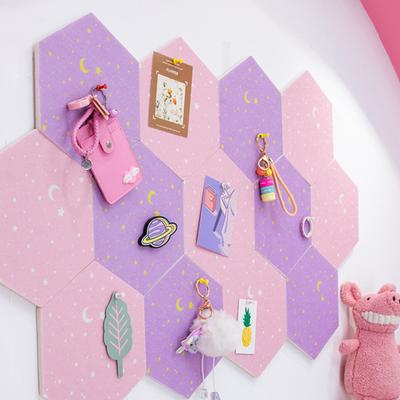 Message Board Eco-friendly Starry Light Style 4 Colors Photo Wall Board Decor