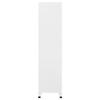 VidaXL Locker Cabinet White 90x40x180 Cm Steel 339820