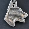 Dobermann, Doberman Pinscher, Dobie I - Necklace with Dog, Silver-plated Pendant for Dog Fan, Unique Jewelry by Art-Dog Brand