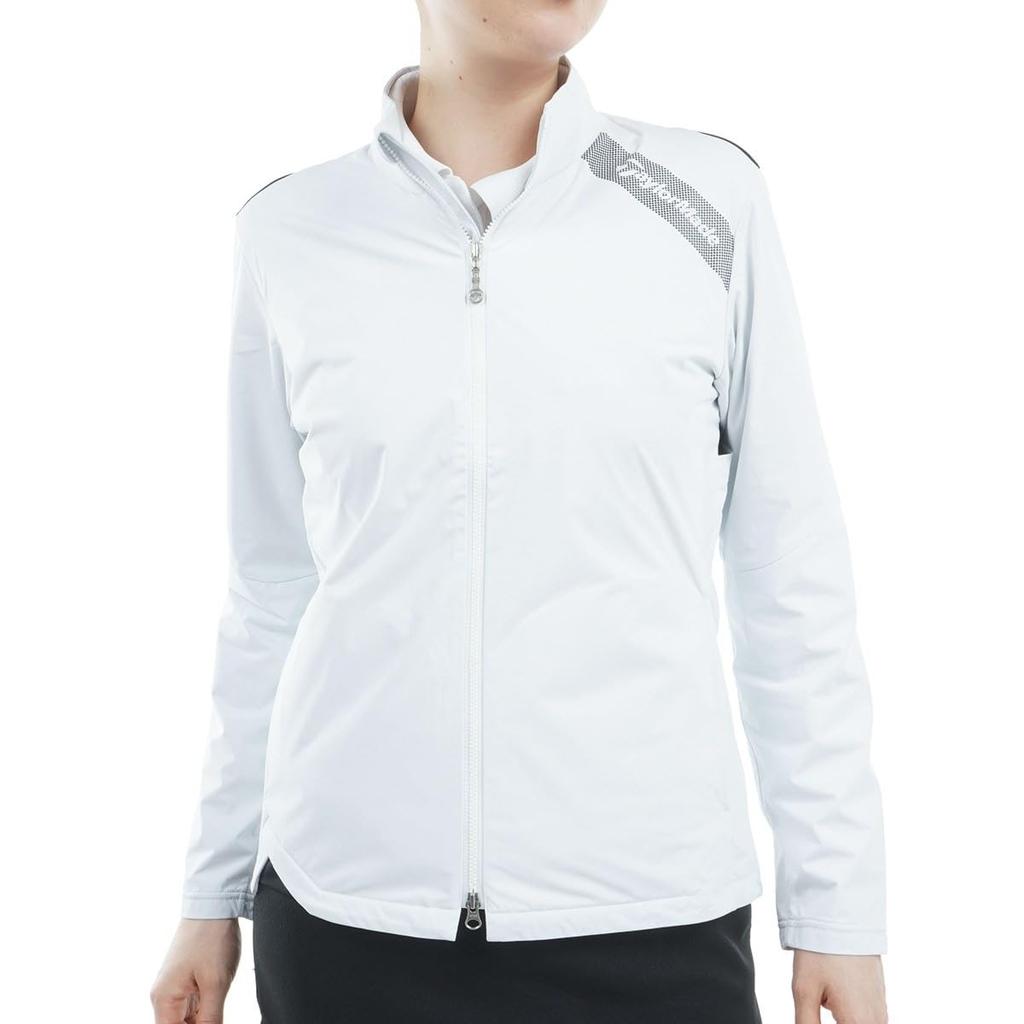 TaylorMade Double-Layer Wind Jacket, White, Size M, Women's, 2024FW UN385